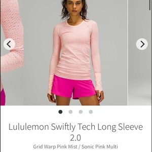 Lululemon Gridwarp Swiftly